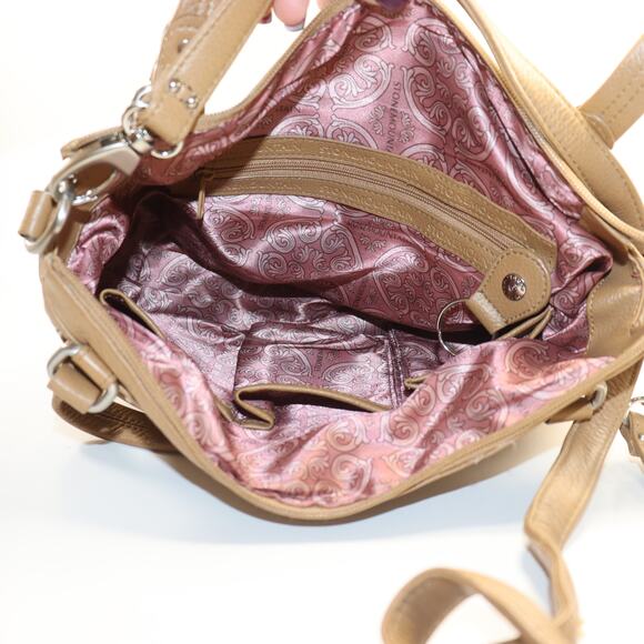 Stone Mountain Soft Leather Shoulder Bag 9X12 - Picture 6 of 6